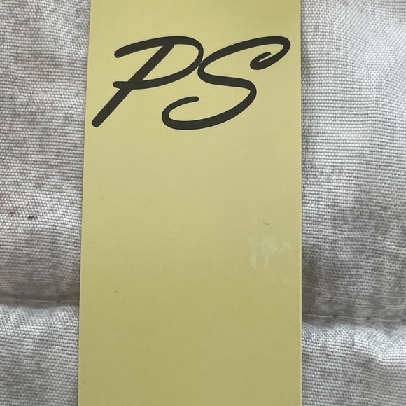 NWT PerSeption Concept mustard yellow bell sleeves front tie blouse, size S boho - Picture 4 of 11